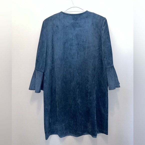 BNWOT Catier Dress by BCBG MAXAZRIA faux suede - Picture 2 of 6